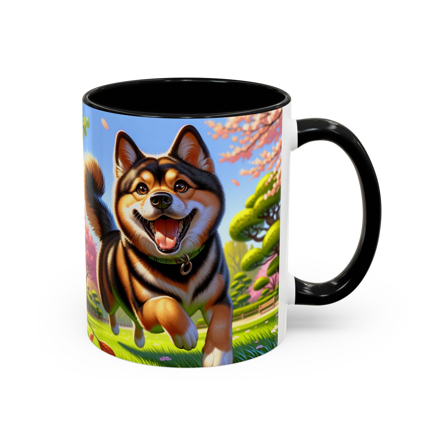 Taza de café con detalles de Shikoku: el regalo perfecto para los amantes de los perros