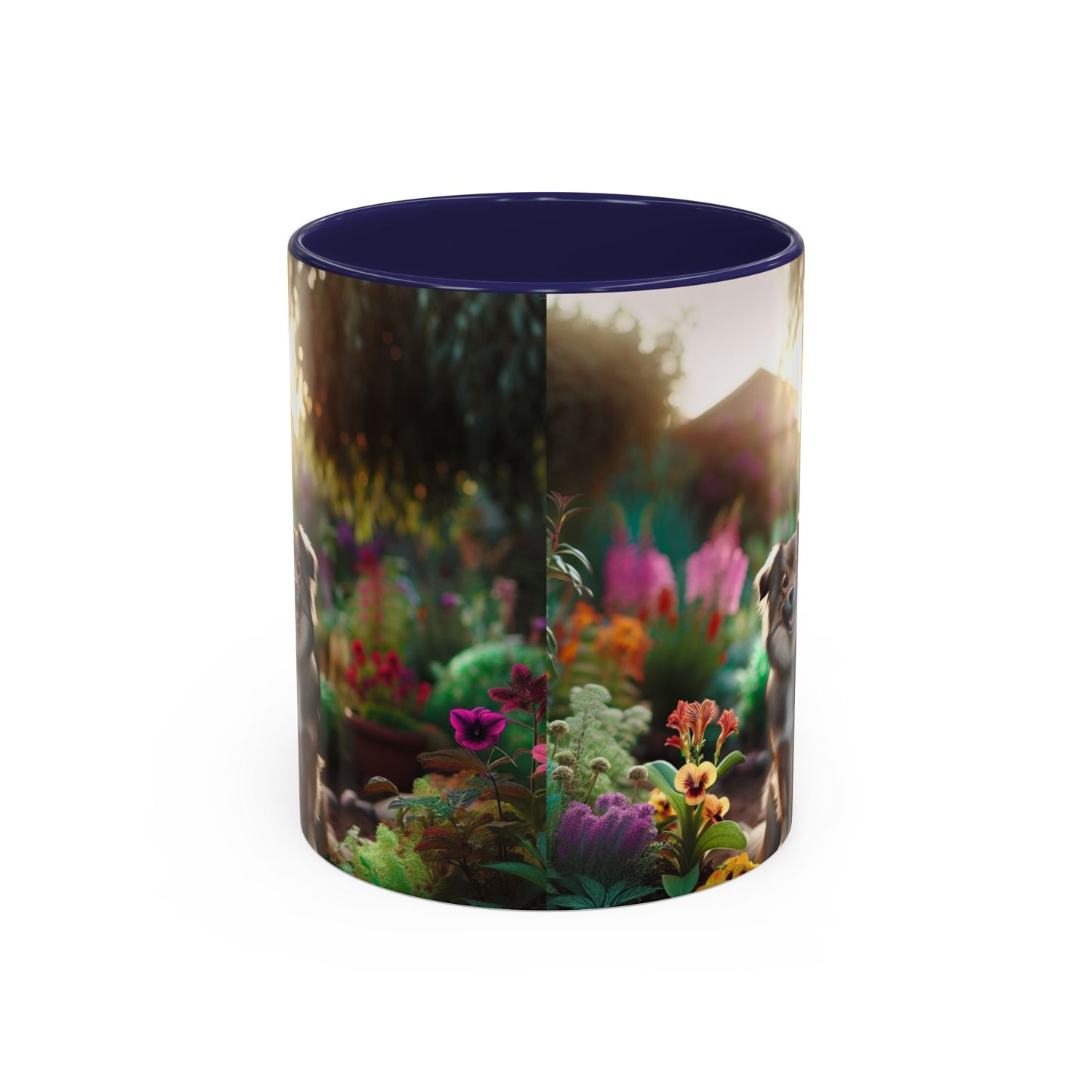 Taza de café con orquídea inca peruana: el regalo perfecto para los amantes de los perros.