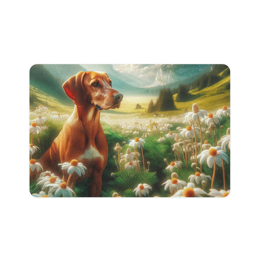 Pet Food Mat (12x18) - Bavarian Mountain Scent Hound