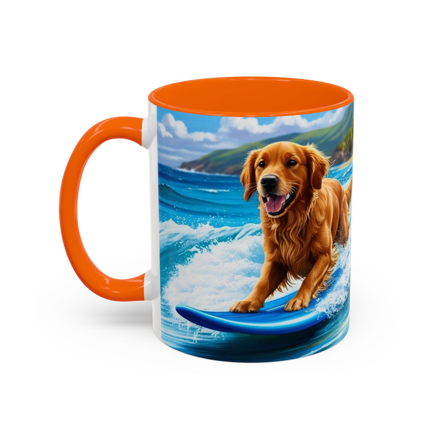 Taza de café con detalles de Surf Dogs: el regalo perfecto para los amantes de los perros