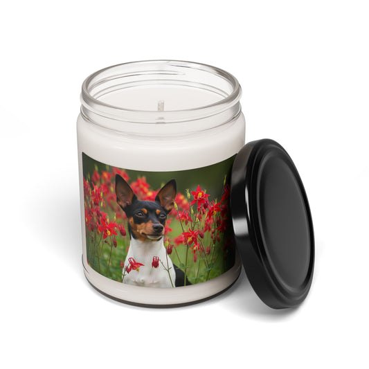 Toy Fox Terrier- Scented Soy Candle, 9oz