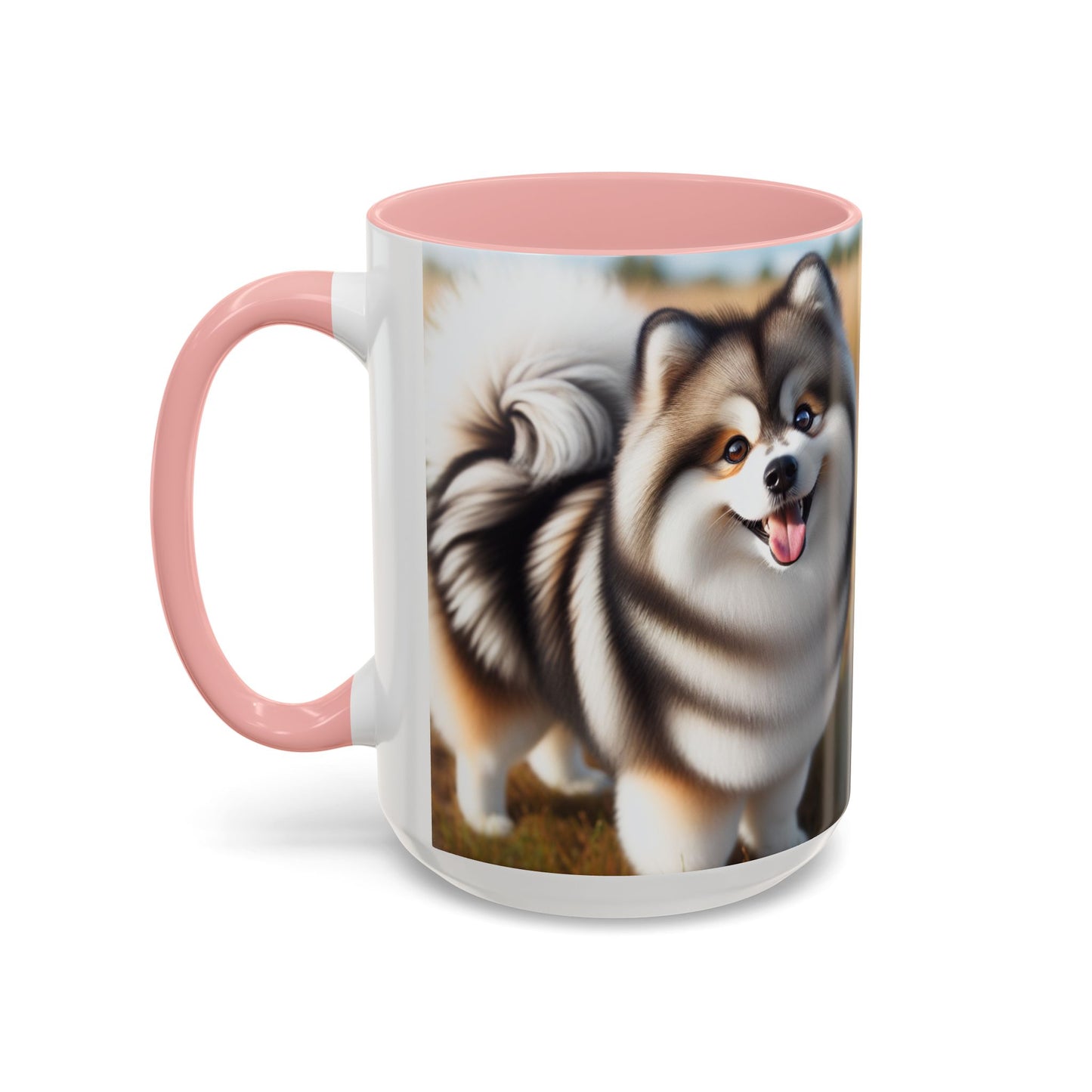 Taza de café con detalles de Pomsky: el regalo perfecto para los amantes de los perros