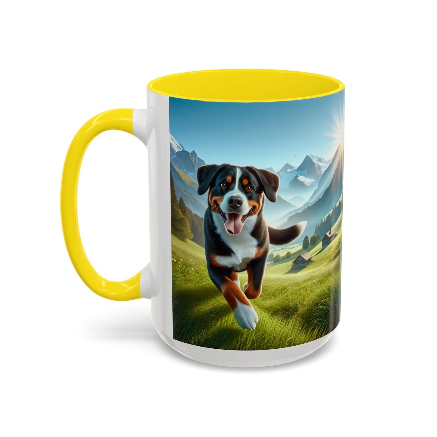 Entlebucher Mountain Dog Accent Coffee Mug - Perfect Gift for Dog Lovers