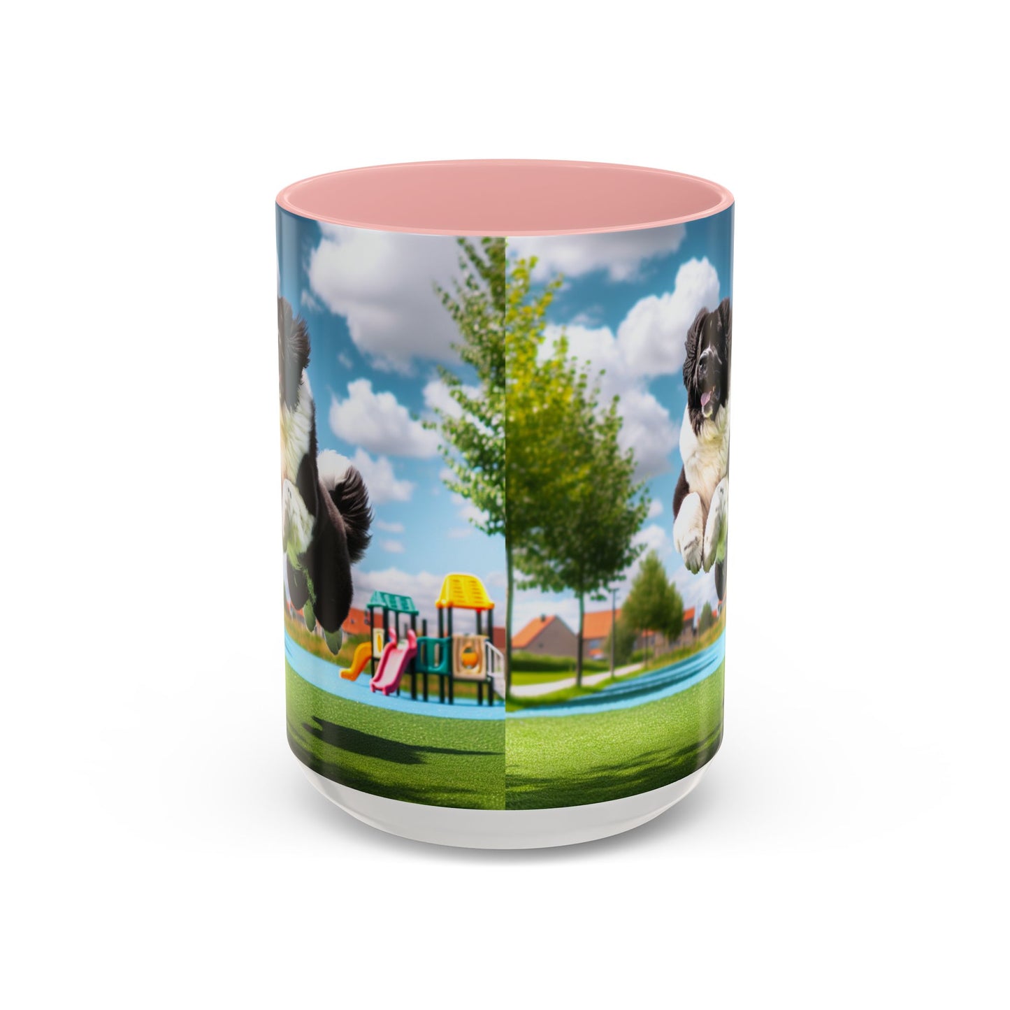 Taza de café con acento Landseer: el regalo perfecto para los amantes de los perros
