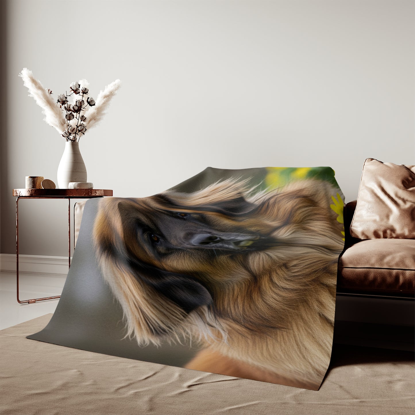 Couverture en sweat-shirt Leonberger