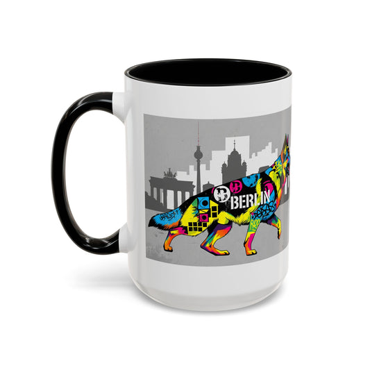 German Shepherd Accent Coffee Mug - Perfect Gift for Dog Lovers