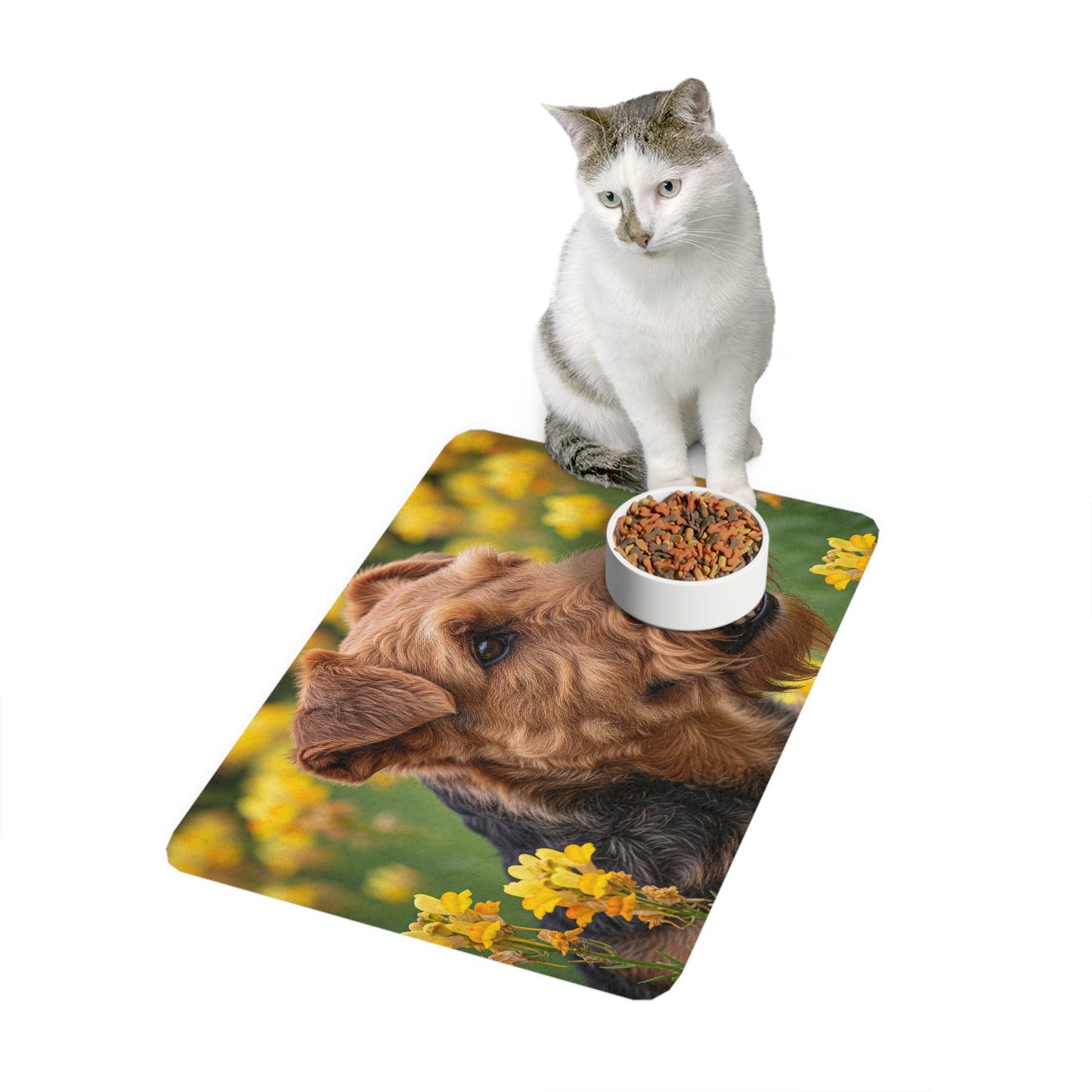 Pet Food Mat (12x18) - Welsh Terrier