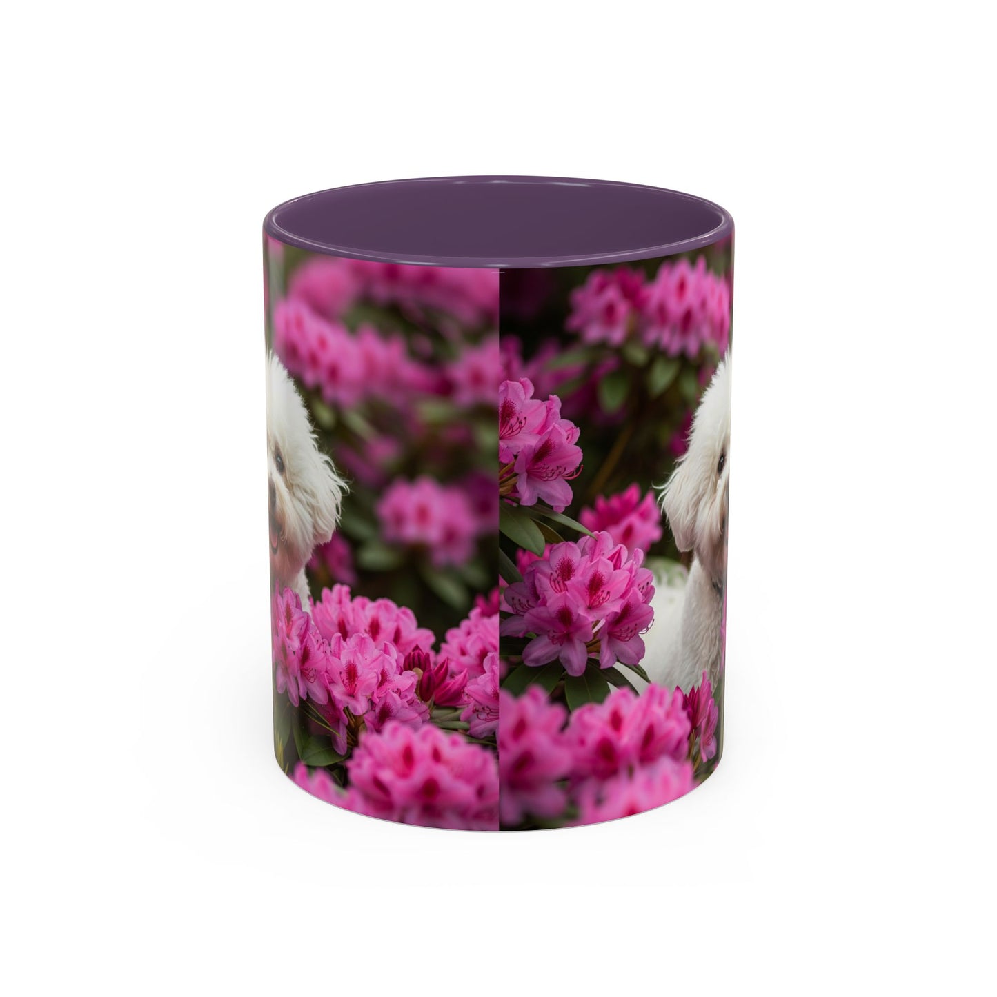 ! Bichon Frise Accent Mug – Ceramic Coffee Cup