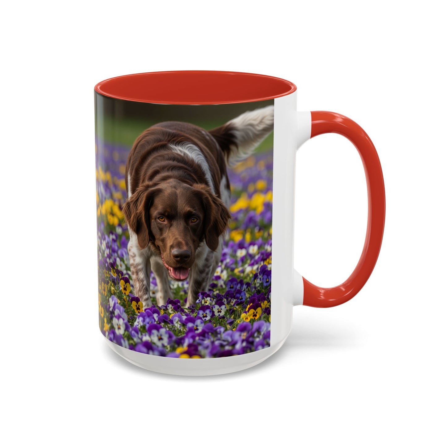 Taza grande con detalles de Munsterlander: el regalo perfecto para los amantes de los perros