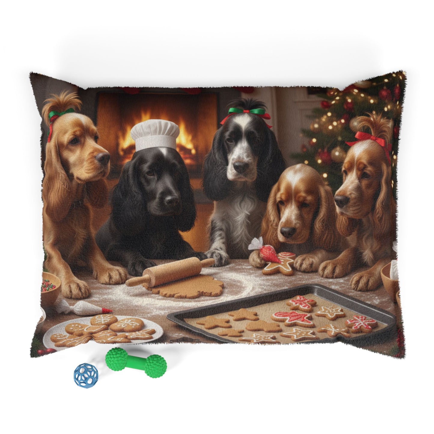 Baking Holiday Treats Pet Bed