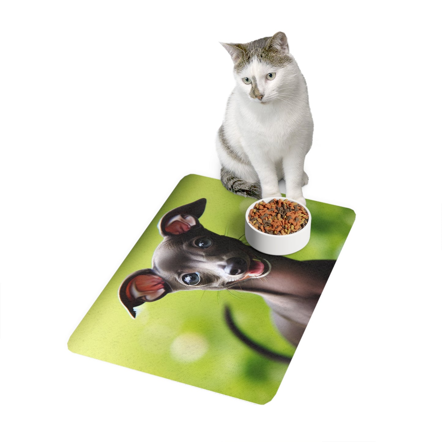 Pet Food Mat (12x18) - Italian Greyhound