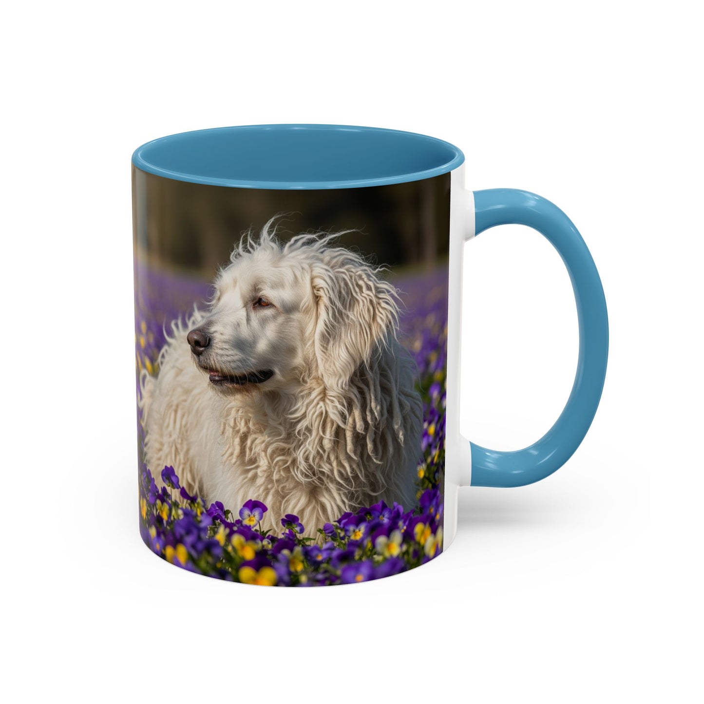 Taza de café con detalles de Komondor: el regalo perfecto para los amantes de los perros