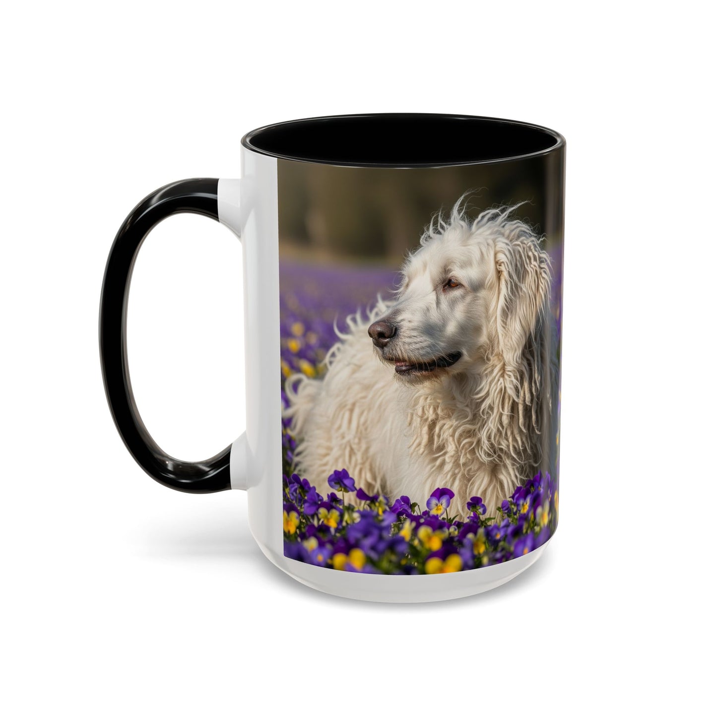 Taza de café con detalles de Komondor: el regalo perfecto para los amantes de los perros