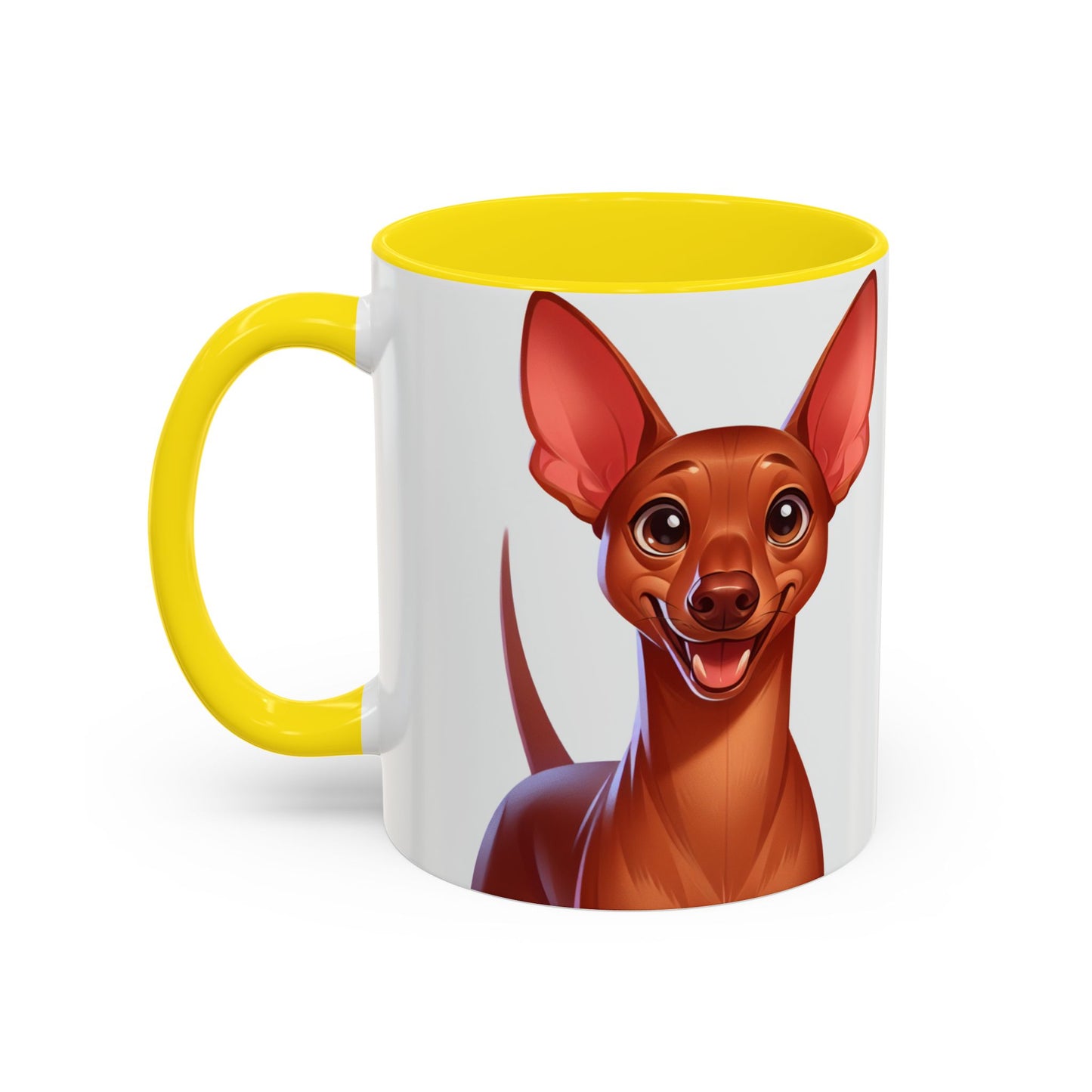 Cirneco dell'Etna Accent Coffee Mug - Perfect Gift for Dog Lovers