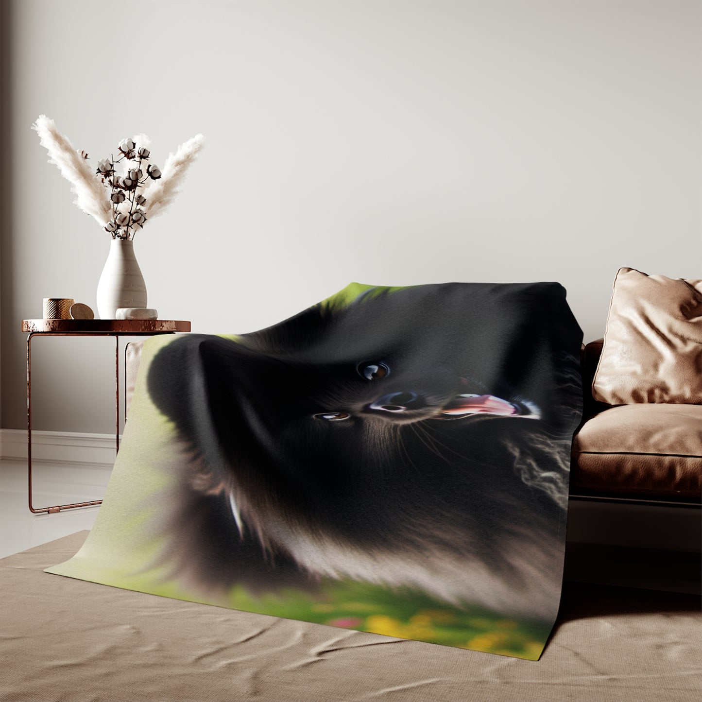 Swedish Lapphund Sweatshirt Blanket