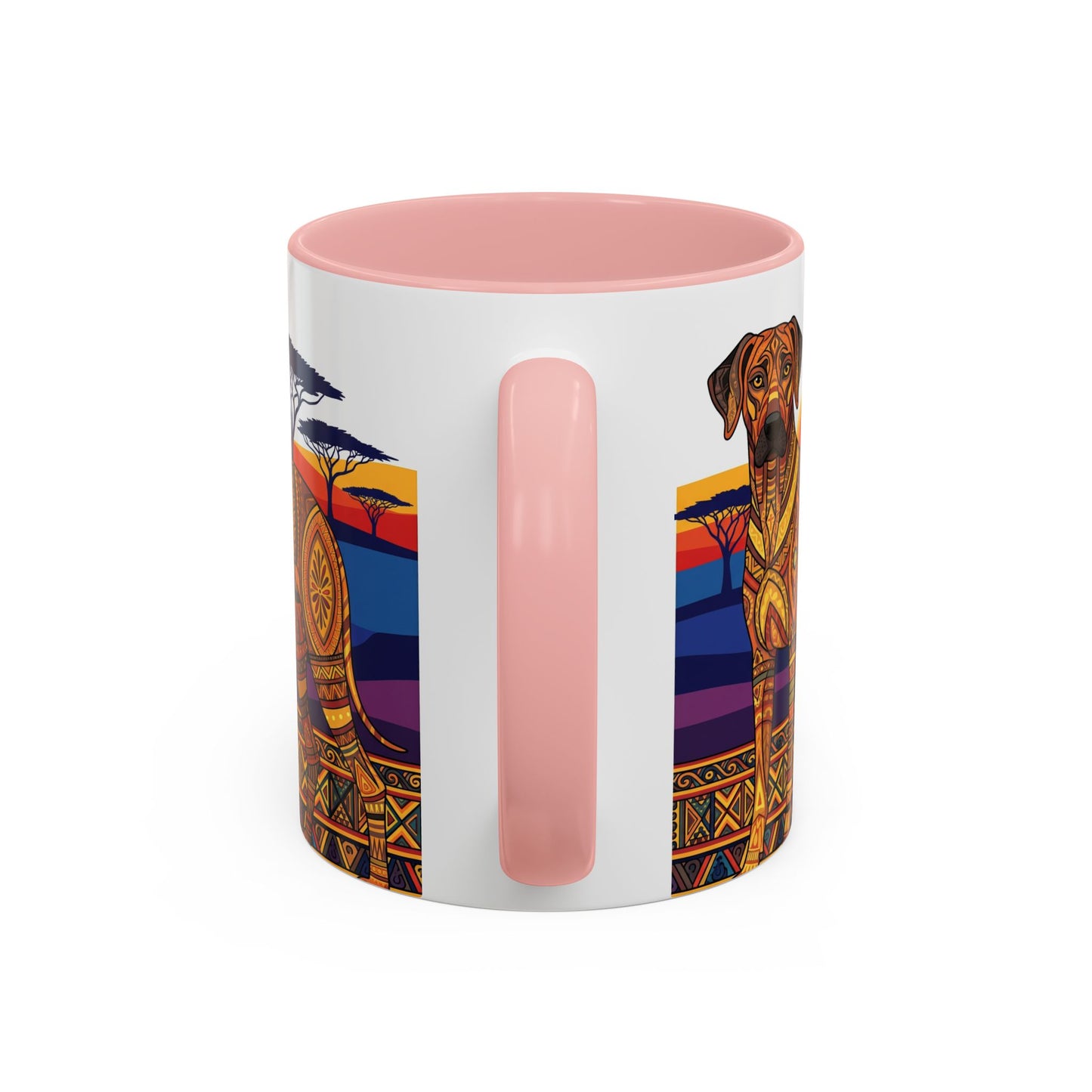 Taza de café con diseño de Rhodesian Ridgeback: el regalo perfecto para los amantes de los perros.