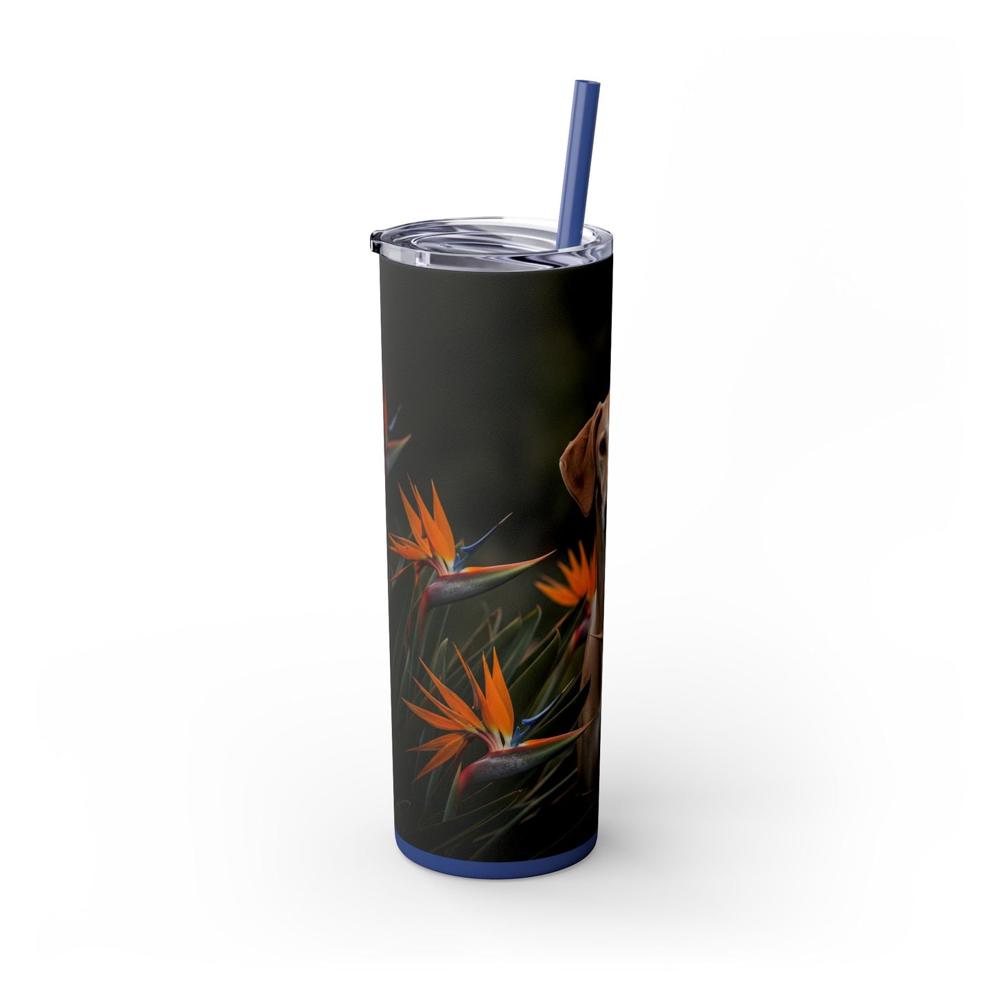 Azawakh Tumbler with Straw, 20oz