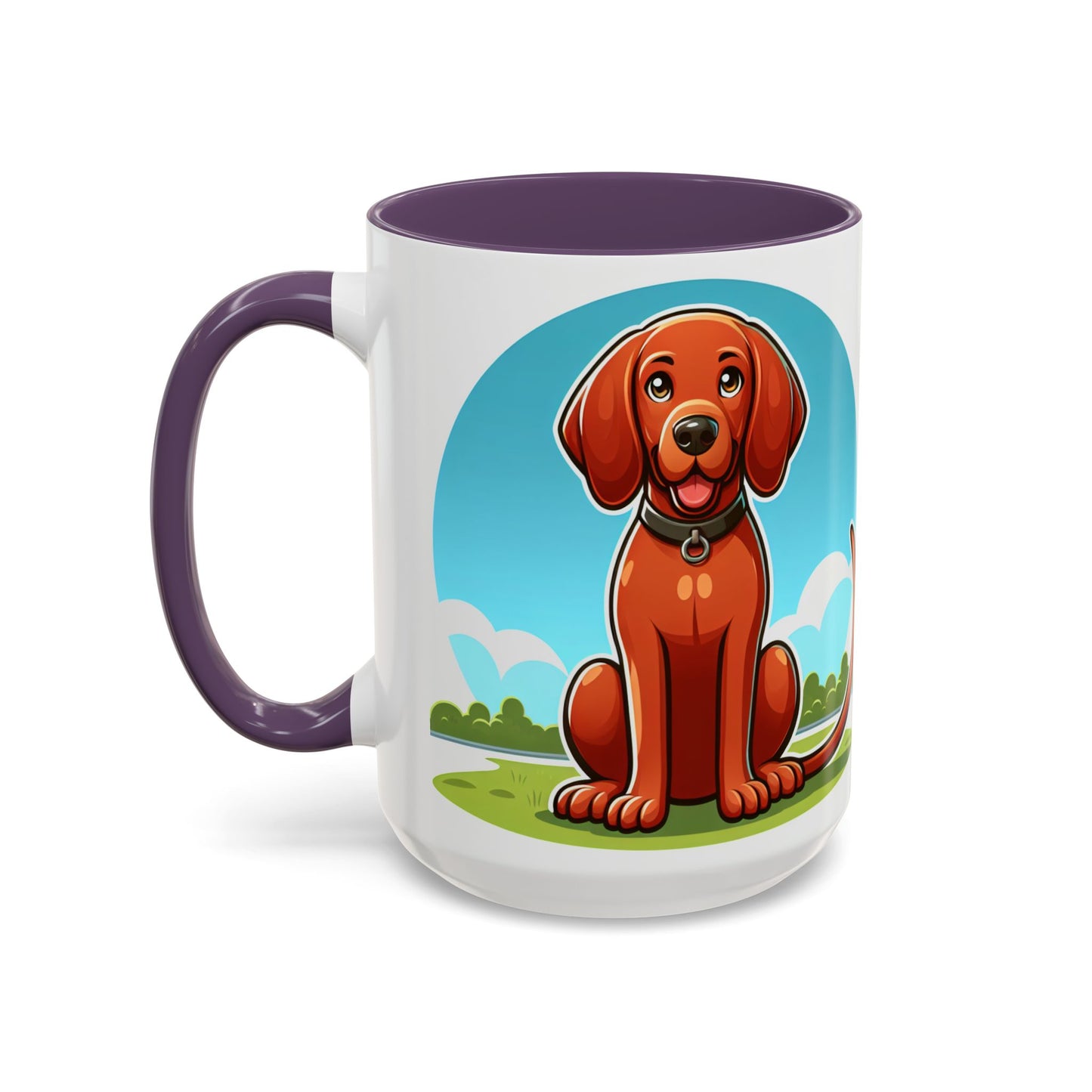 Mug à café Redbone Coonhound - Cadeau idéal pour les amoureux des chiens