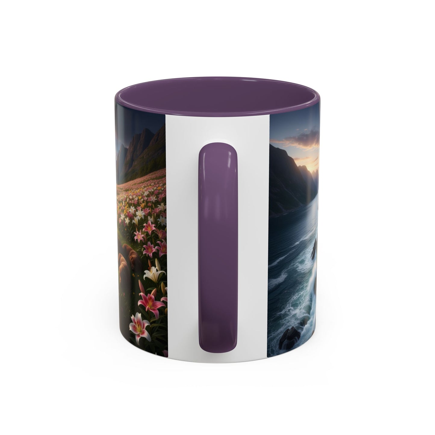 Chocolate Labrador Retriever Accent Mug – Ceramic Coffee Cup