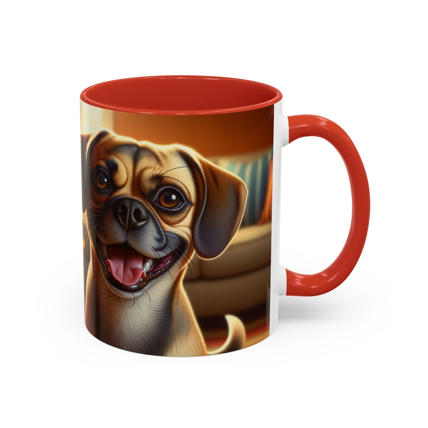 Taza de café con detalles de Puggle: el regalo perfecto para los amantes de los perros