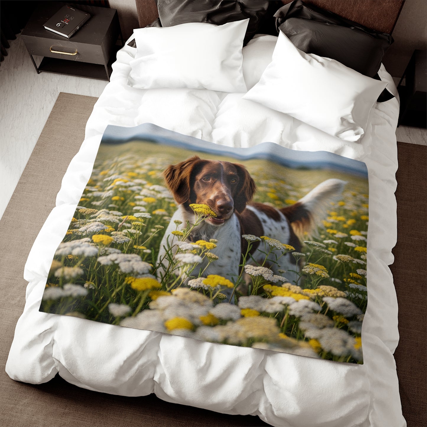 Drentsche Patrijshond Sweatshirt Blanket