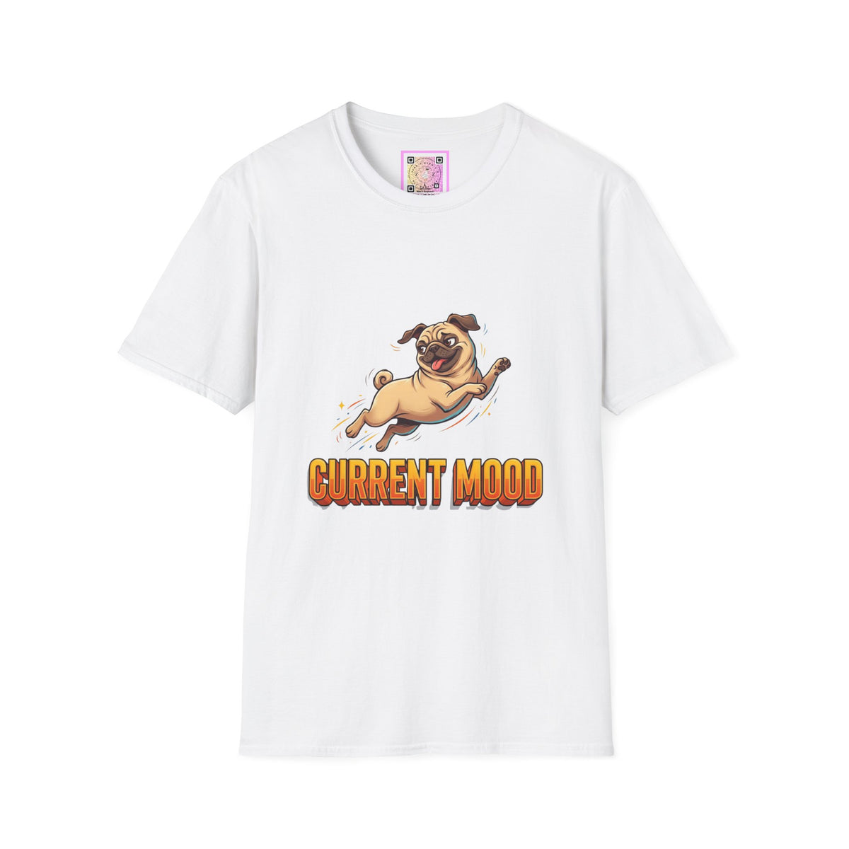 Pug Current Mood Tee Shirt