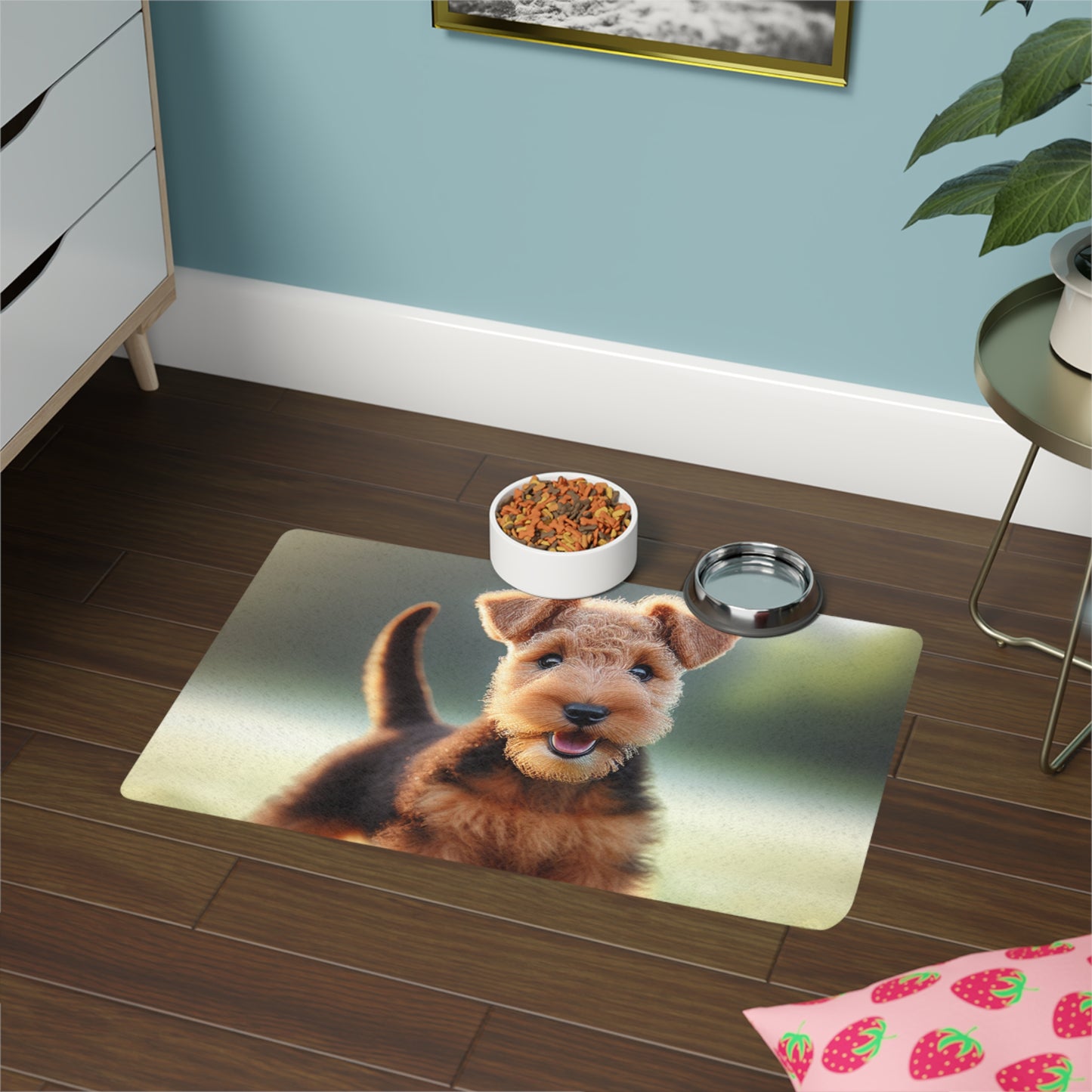 Pet Food Mat (12x18) - Welsh Terrier