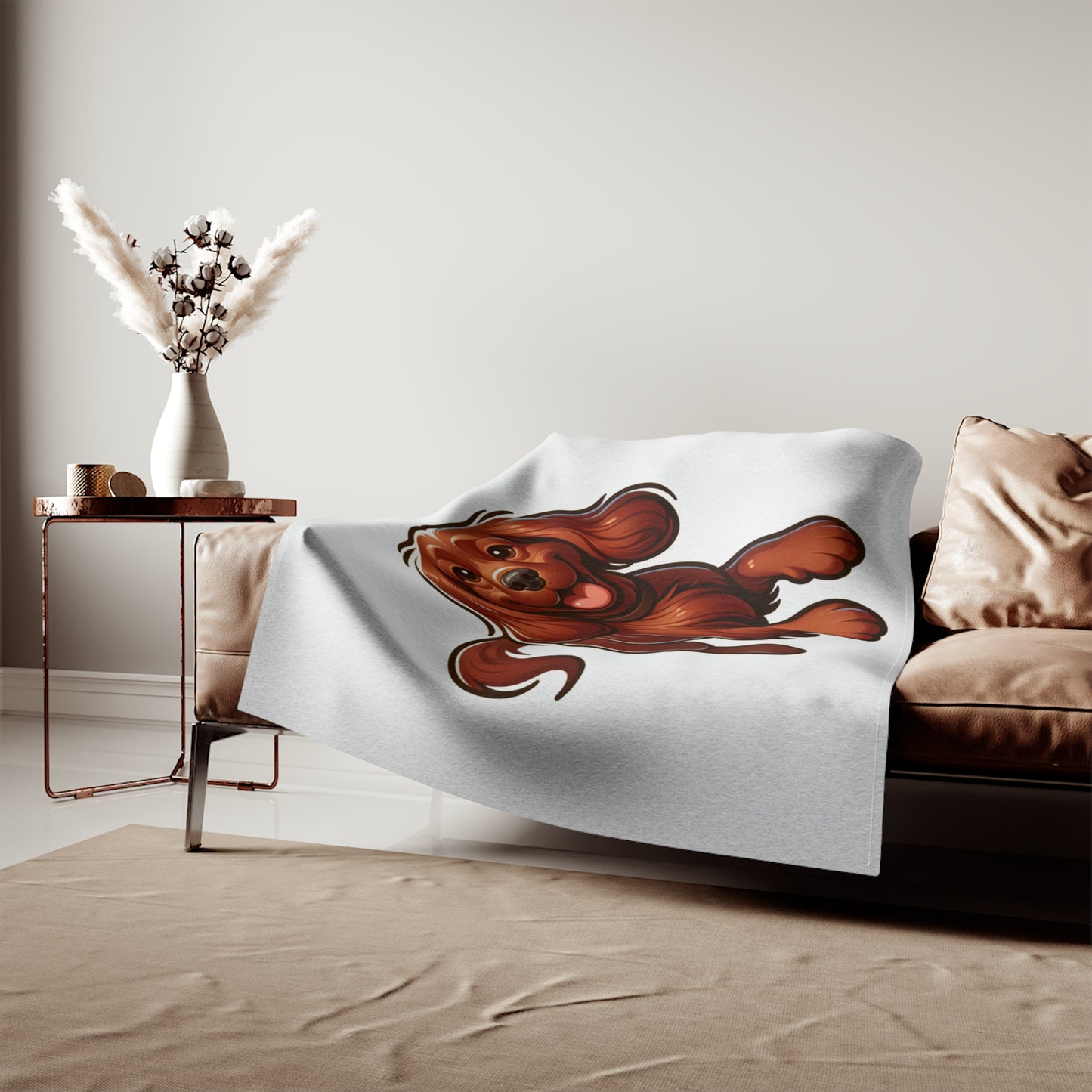Sussex Spaniel Sweatshirt Blanket