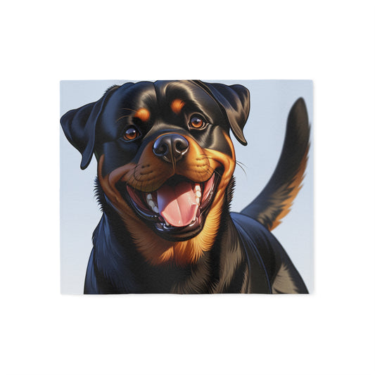 Rottweiler Sweatshirt Blanket