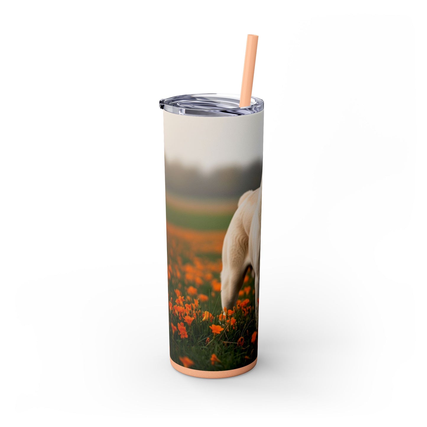 Gobelet isotherme à paille en forme de berger d'Asie centrale, 590 ml