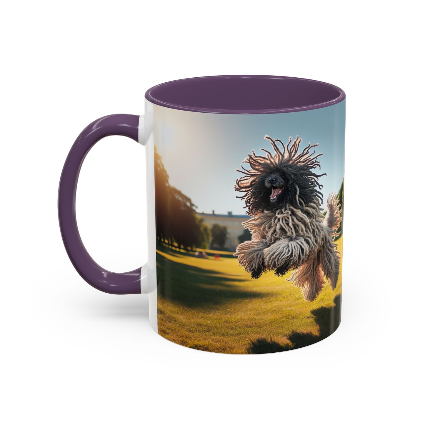 Puli Accent Coffee Mug - Perfect Gift for Dog Lovers
