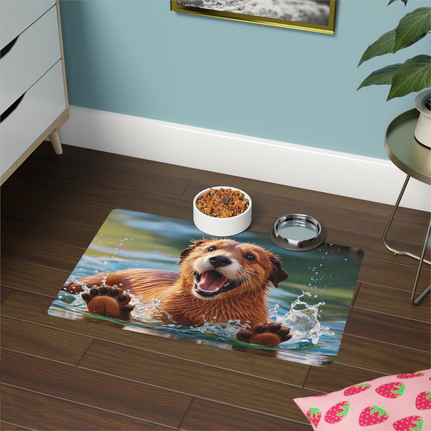 Pet Food Mat (12x18) - Otterhound