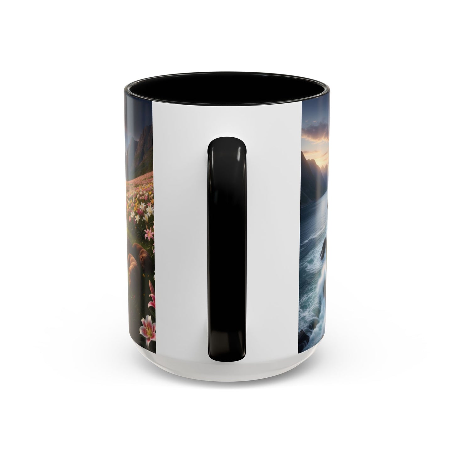 Chocolate Labrador Retriever Accent Mug – Ceramic Coffee Cup