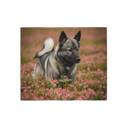 Norwegian Elkhound Sweatshirt Blanket