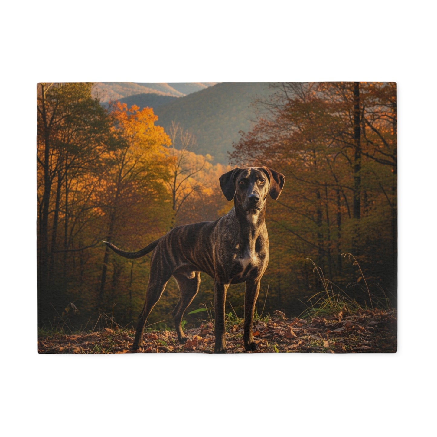 Treeing Tennessee Brindle Blanket