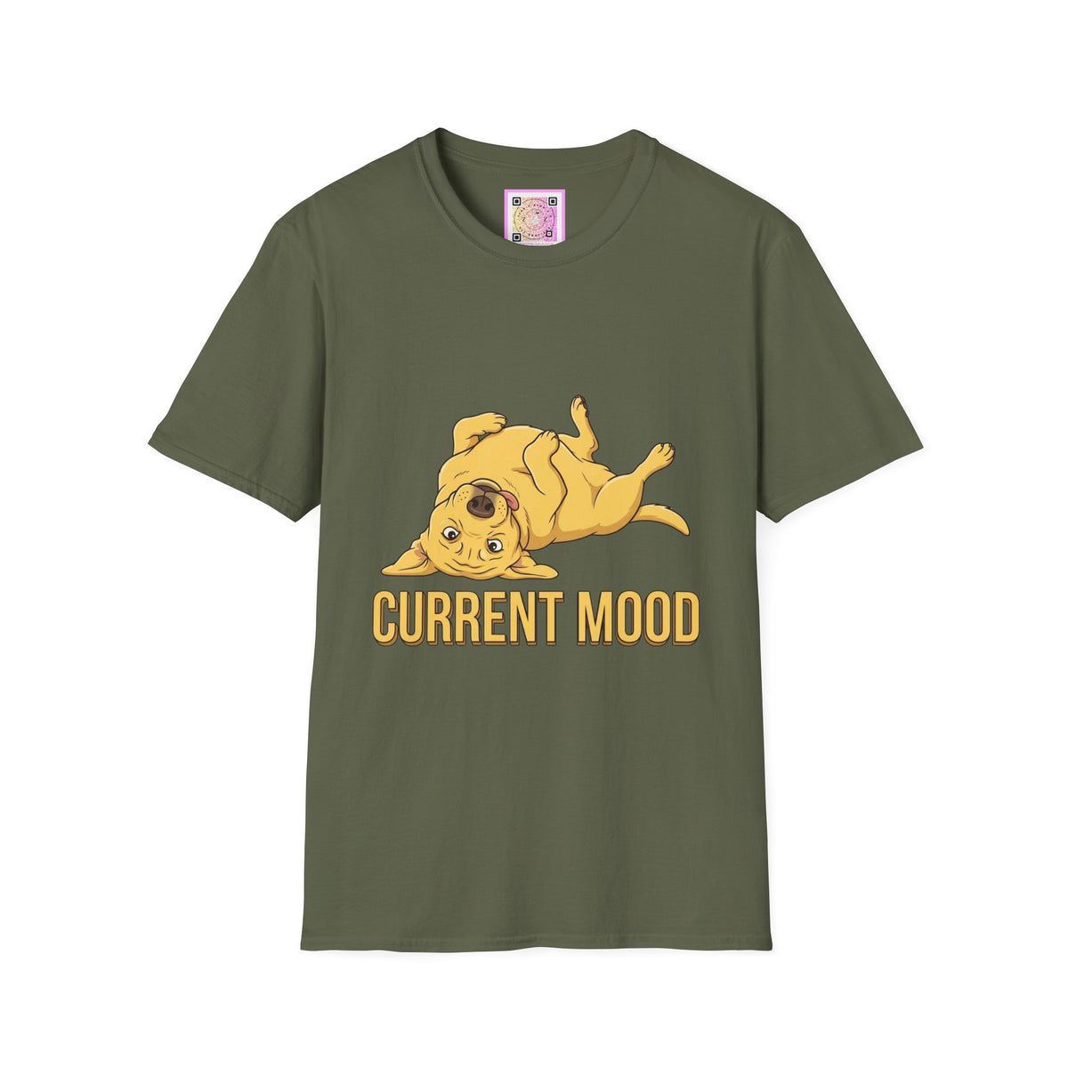 Yellow Labrador Retriever Current Mood Tee Shirt