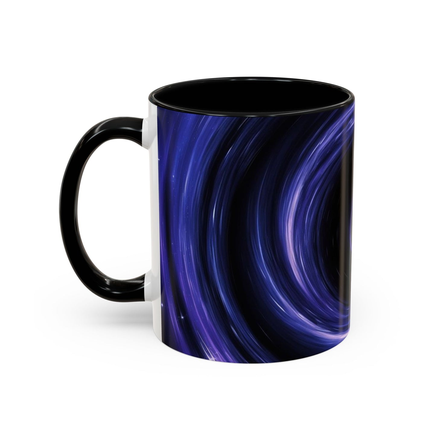 Optical Illusion Accent Mug – Ceramic Coffee Cup