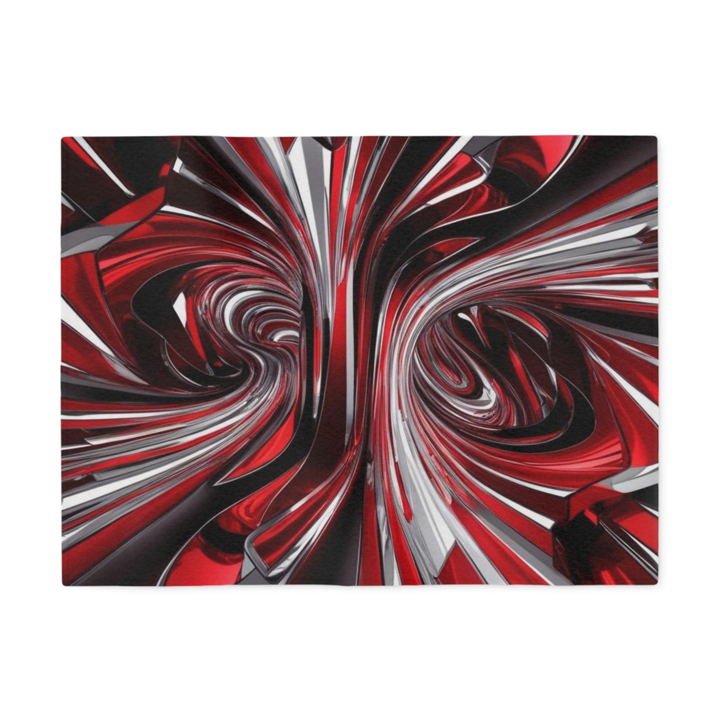 Sweat-shirt/couverture à illusion d'optique