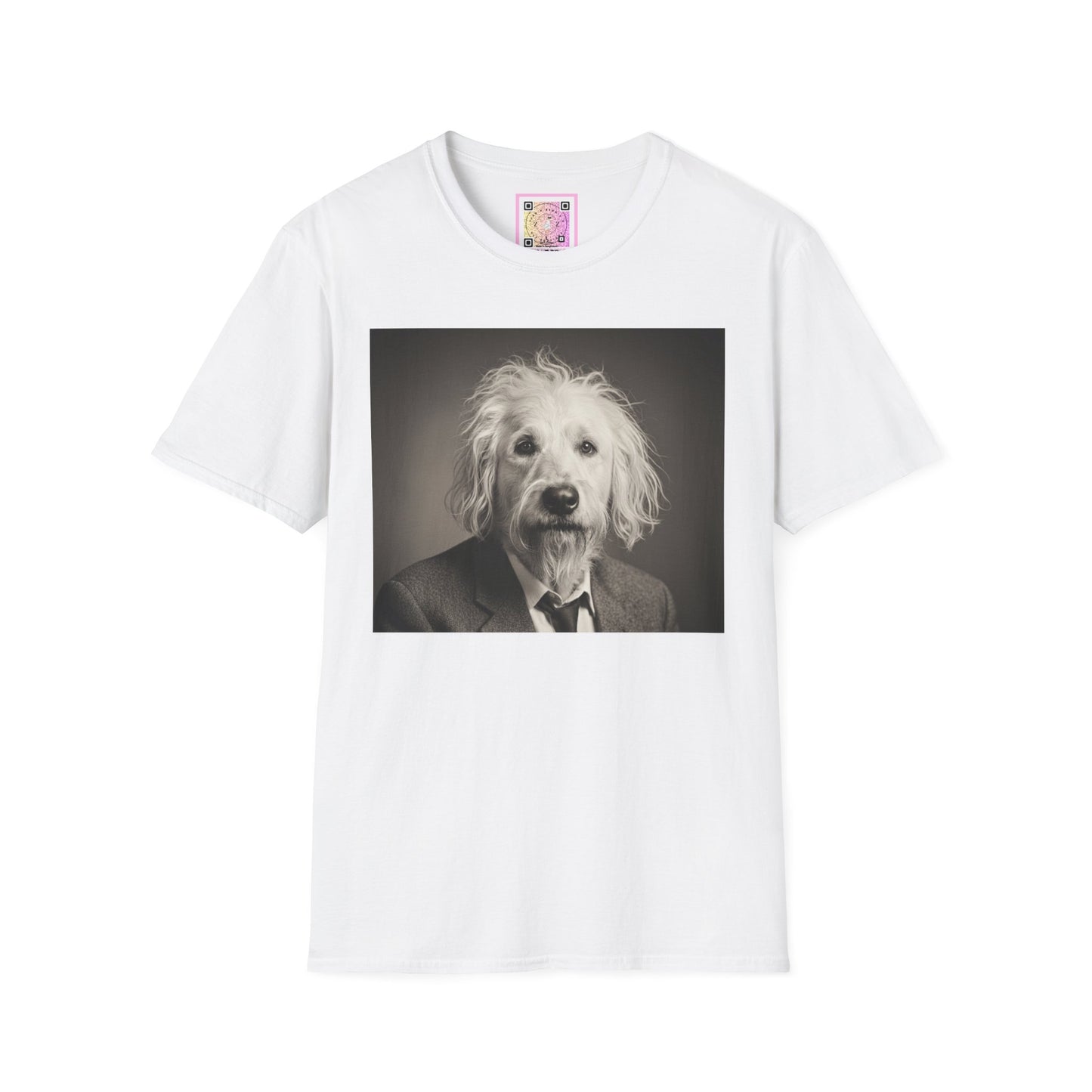 Canine Canvas Collection: Einstein/Sasse Homage Tee Shirt