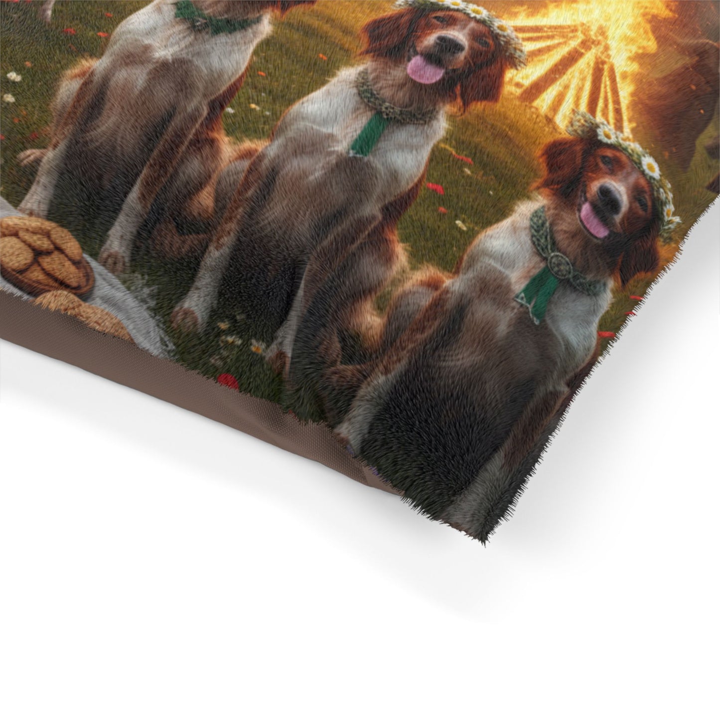 Irish Red and White Setter Pet Bed