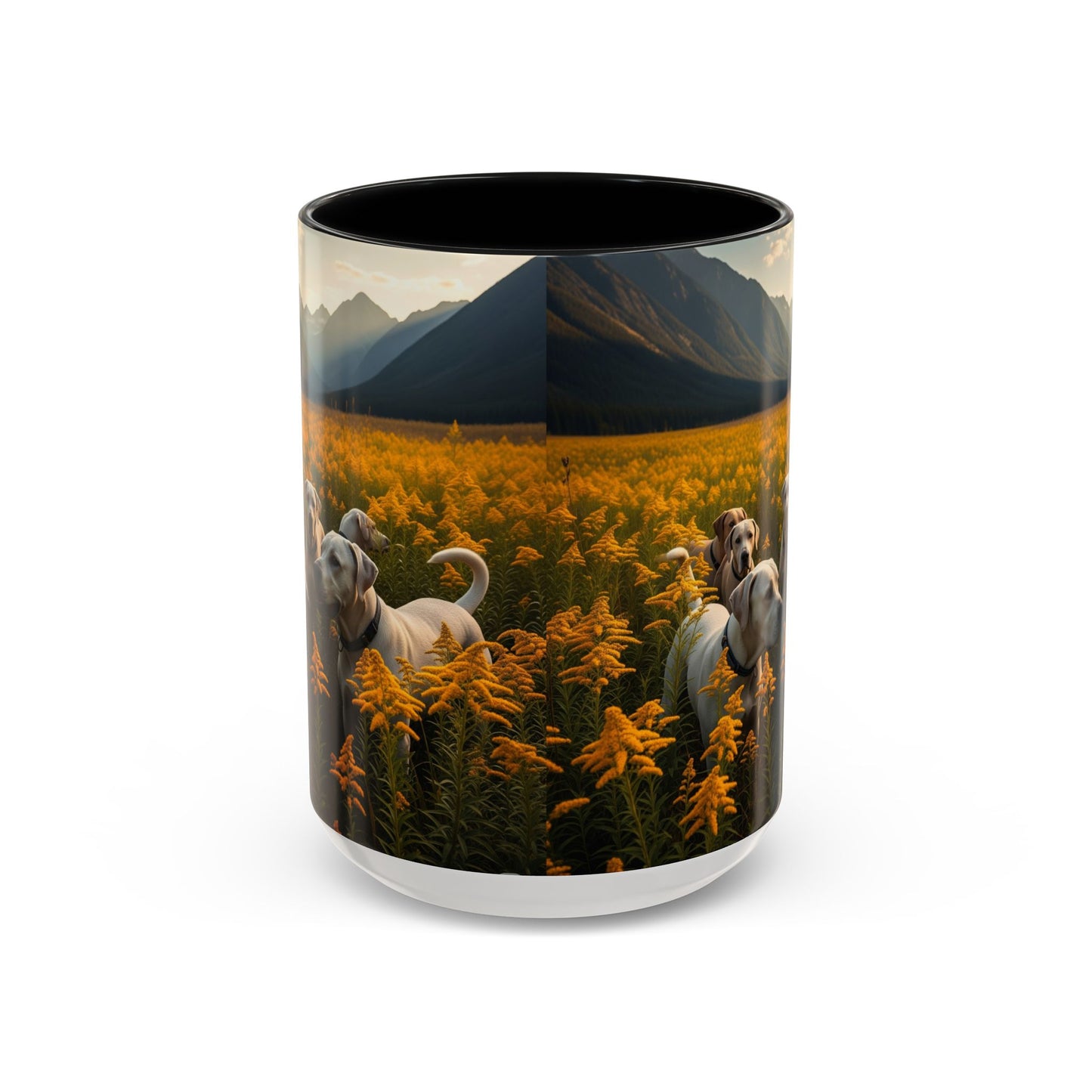 Taza de café con detalles de Mountain Cur: el regalo perfecto para los amantes de los perros