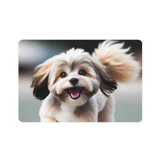 Pet Food Mat (12x18) - Lowchen