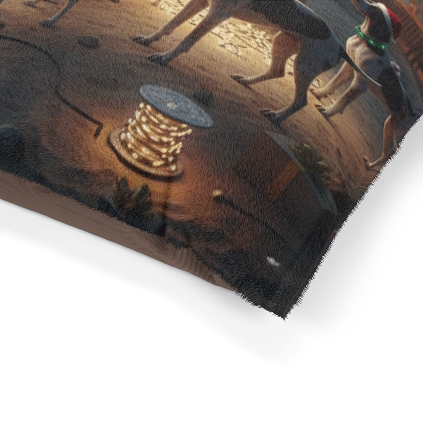Coastal Holiday Decorating Party Pet Bed