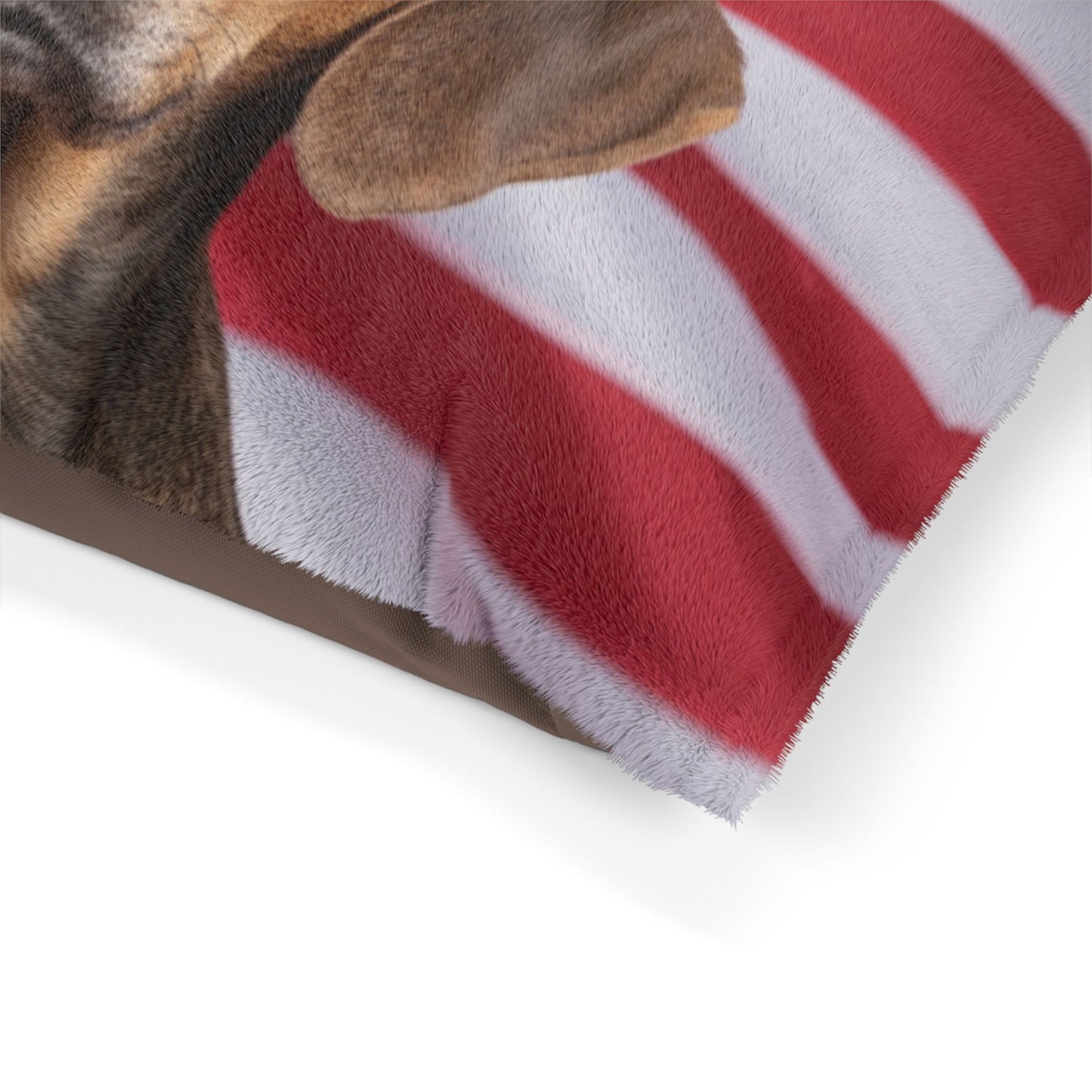 American Leopard Hound Patriotic Pet Bed