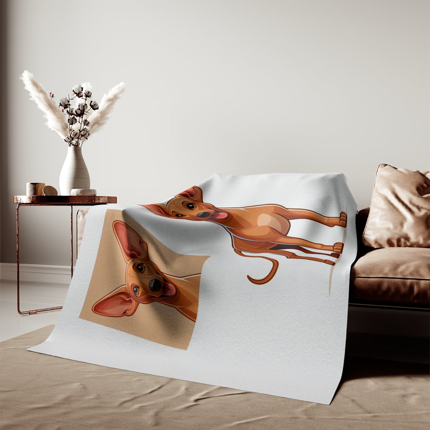 Pharaoh Hound Sweatshirt Blanket