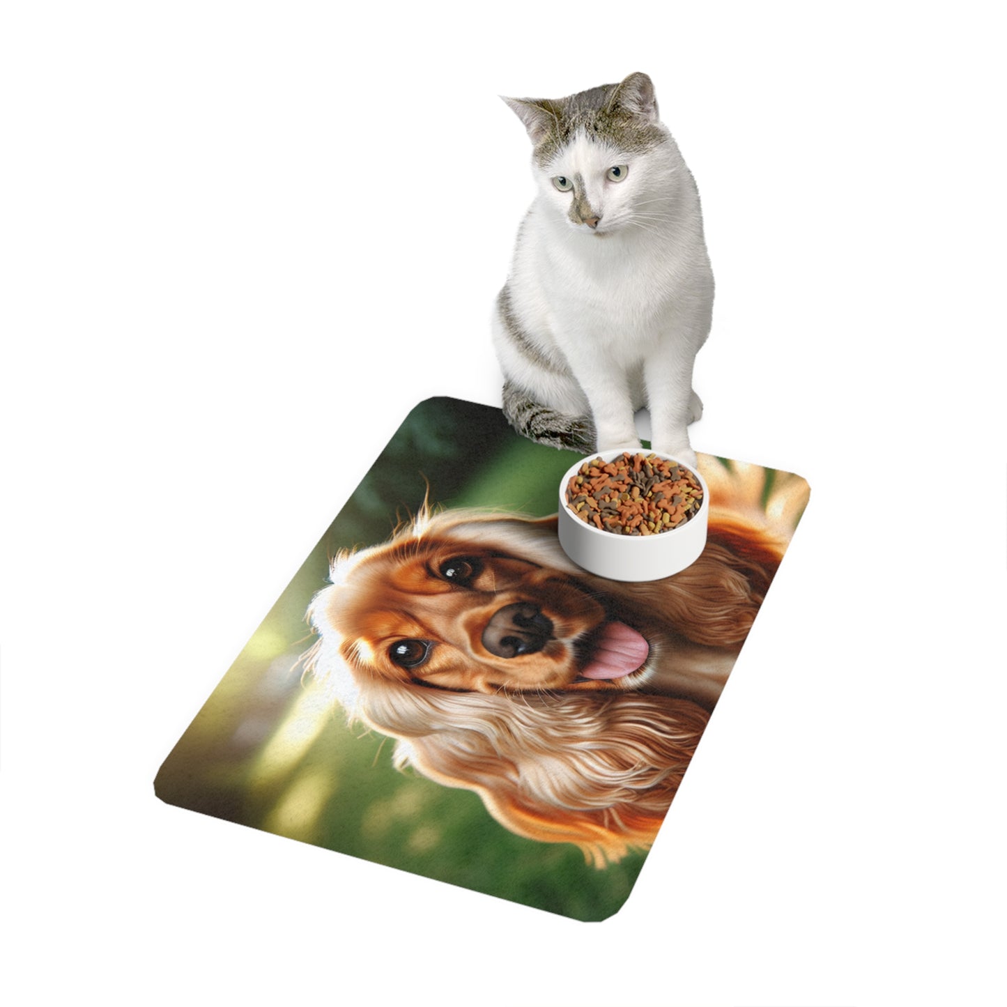 Pet Food Mat (12x18) - English Cocker Spaniel
