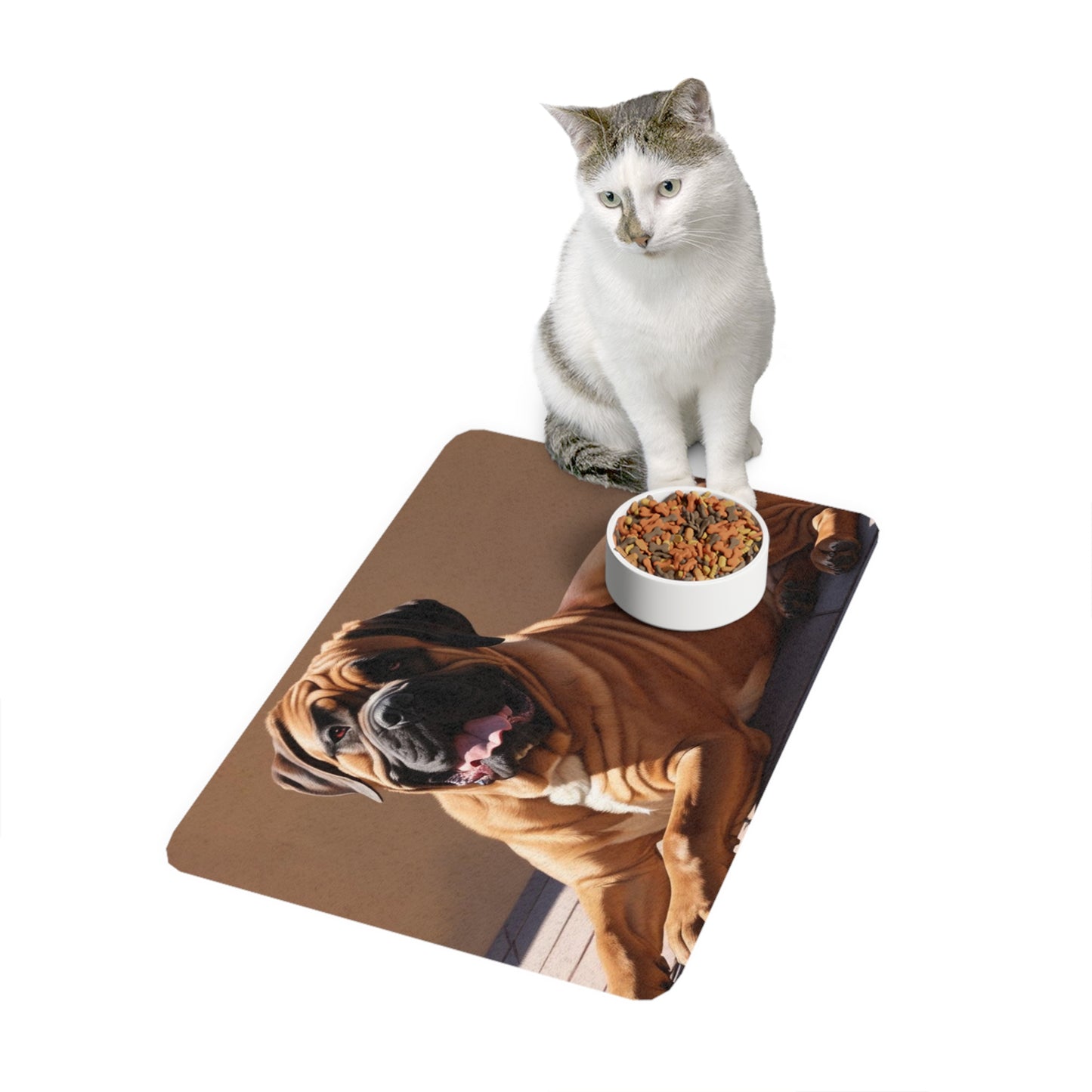 Pet Food Mat (12x18) - Neapolitan Mastiff