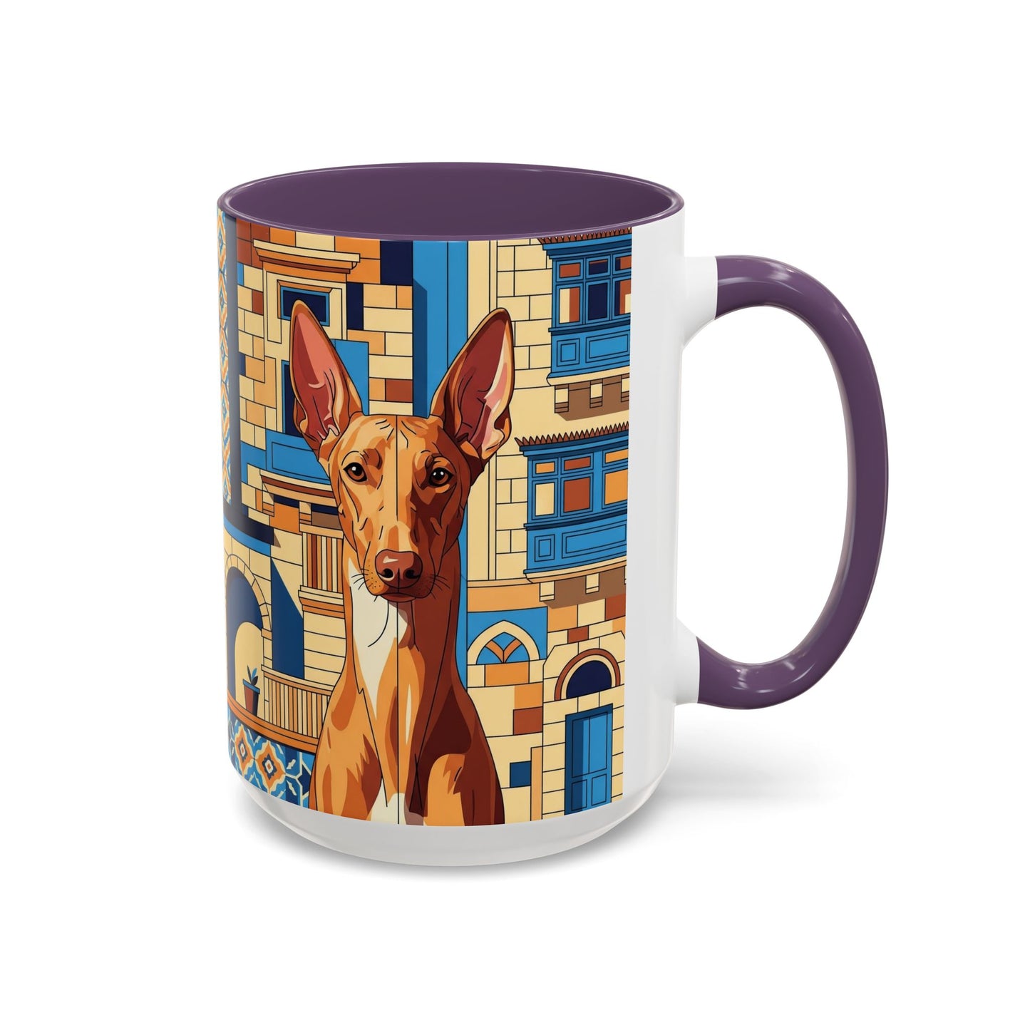 Taza de café con diseño de Pharaoh Hound: el regalo perfecto para los amantes de los perros.