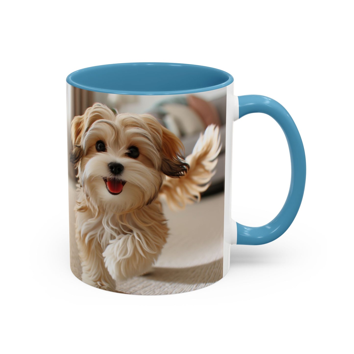 Mug à café Morkie Accent - Cadeau idéal pour les amoureux des chiens