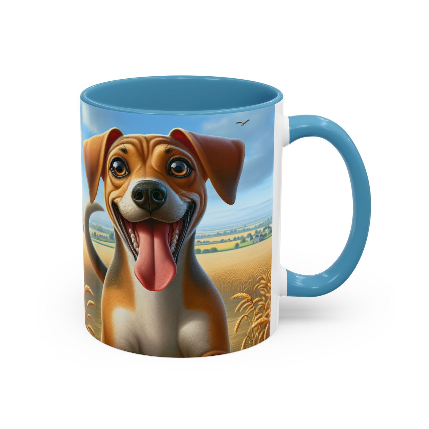 Banjara Hound Accent Coffee Mug - Perfect Gift for Dog Lovers